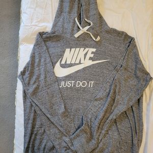 Nike grey hoodie